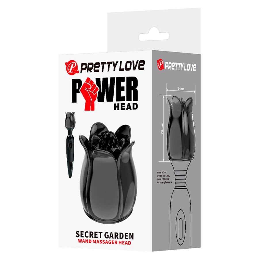 PRETTY LOVE - SECRET GARDEN BLACK MASSAGE HEAD thumb 9