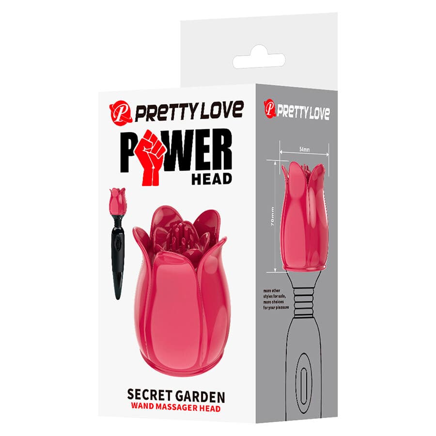 PRETTY LOVE - SECRET GARDEN PINK MASSAGE HEAD thumb 9
