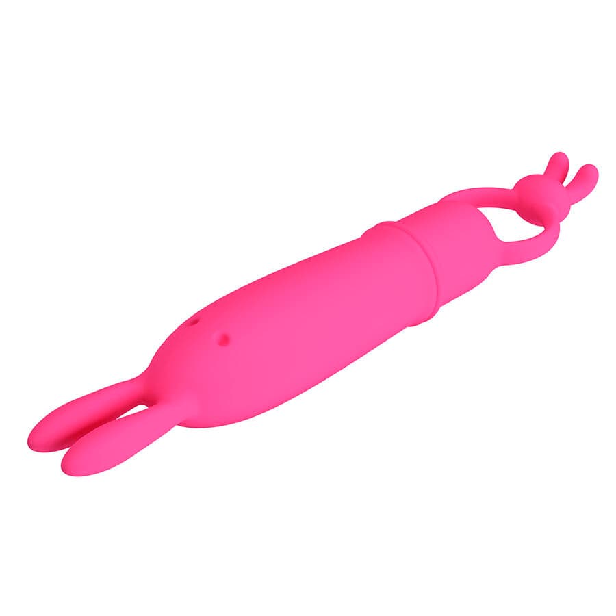 PRETTY LOVE - DELIA RABBIT VIBRATOR WITH RESISTANCE RING thumb 4