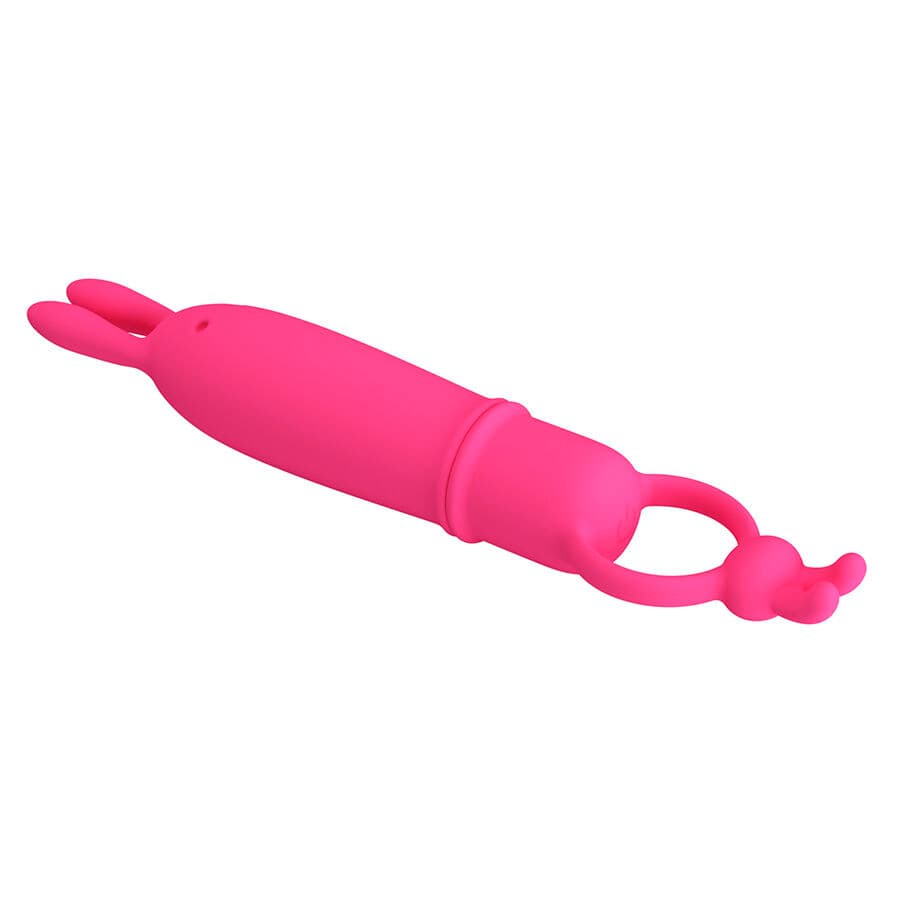 PRETTY LOVE - DELIA RABBIT VIBRATOR WITH RESISTANCE RING thumb 5