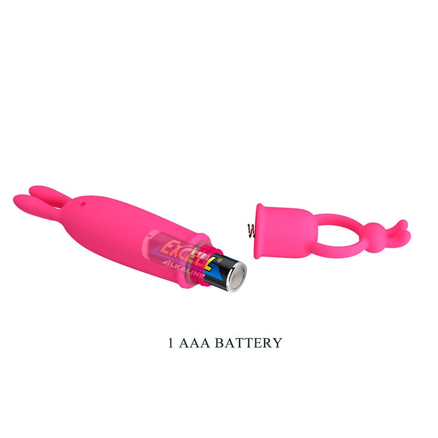 PRETTY LOVE - DELIA RABBIT VIBRATOR WITH RESISTANCE RING thumb 6