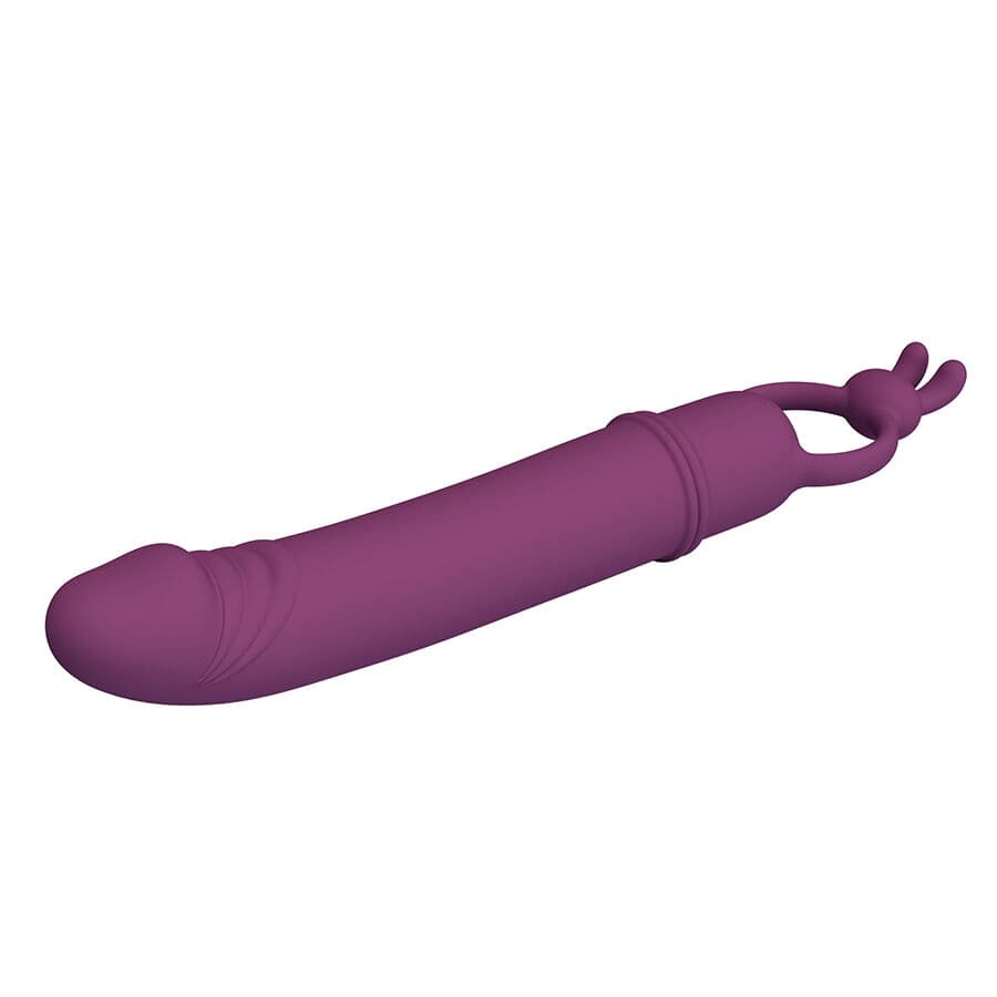 PRETTY LOVE - CORA VIBRATOR PENIS FORM WITH RESISTANCE RING thumb 4