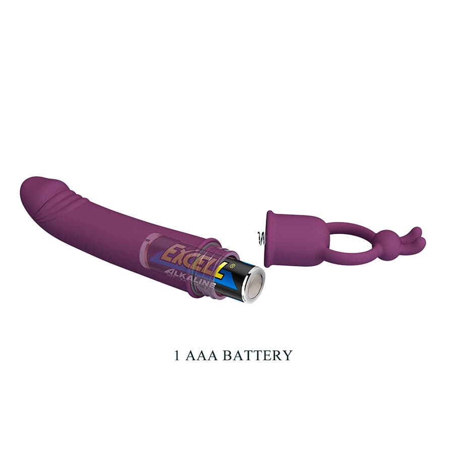 PRETTY LOVE - CORA VIBRATOR PENIS FORM WITH RESISTANCE RING thumb 6