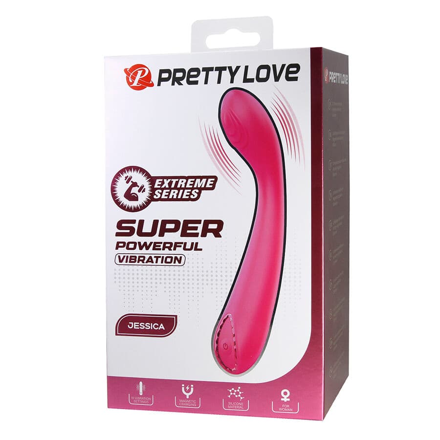 PRETTY LOVE - JESSICA HIGH POWER PINK VIBRATOR thumb 9
