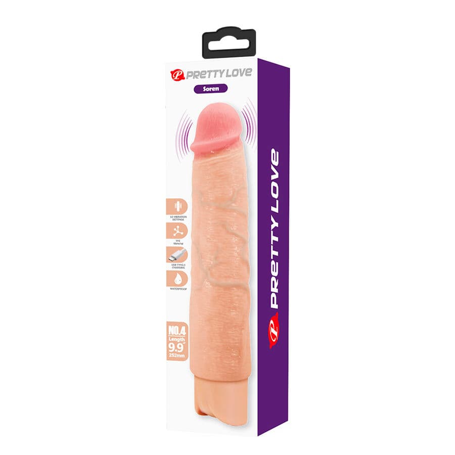 PRETTY LOVE - SOREN FLEXIBLE REALISTIC VIBRATOR thumb 10