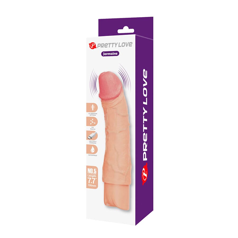 PRETTY LOVE - JERMAINE FLEXIBLE REALISTIC VIBRATOR thumb 9