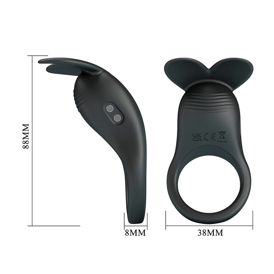PRETTY LOVE - CARLTON PENIS RING WITH CLITORAL STIMULATOR thumb 8