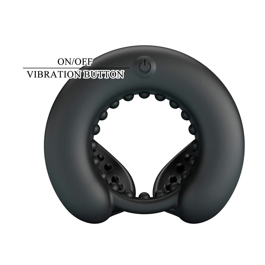 PRETTY LOVE - QUENTIN PENIS RING WITH TESTICULAR STIMULATOR thumb 9