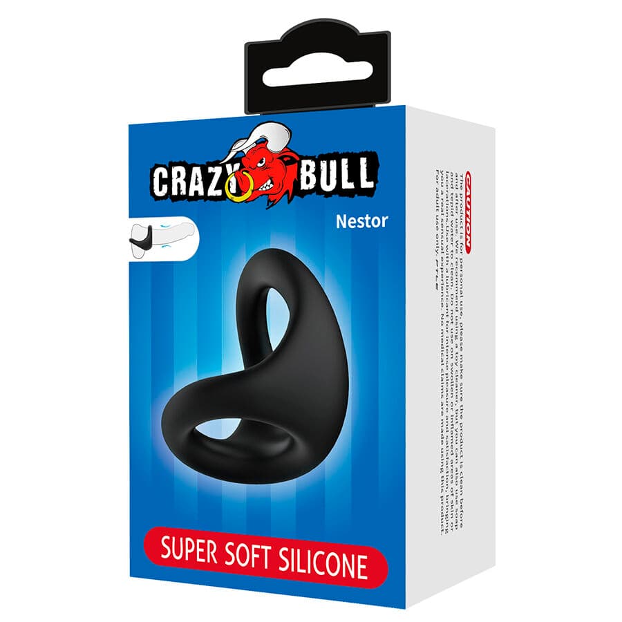 CRAZY BULL - NESTOR ERGONOMIC PENIS AND TESTICLE RING thumb 7
