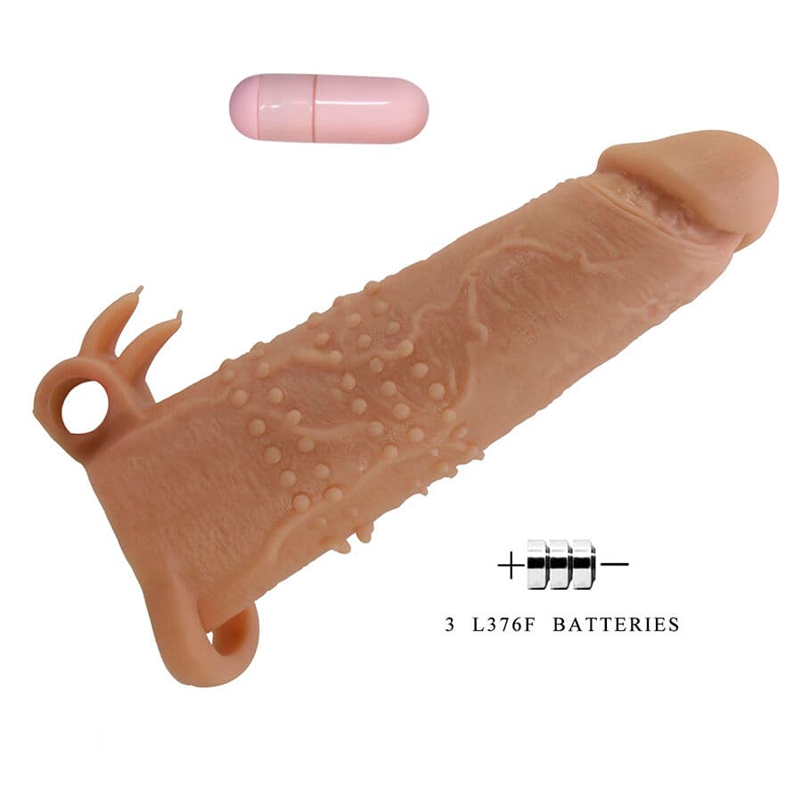 PRETTY LOVE - QUILLON PENIS SLEEVE WITH CLITORAL STIMULATOR AND VIBRATION thumb 6