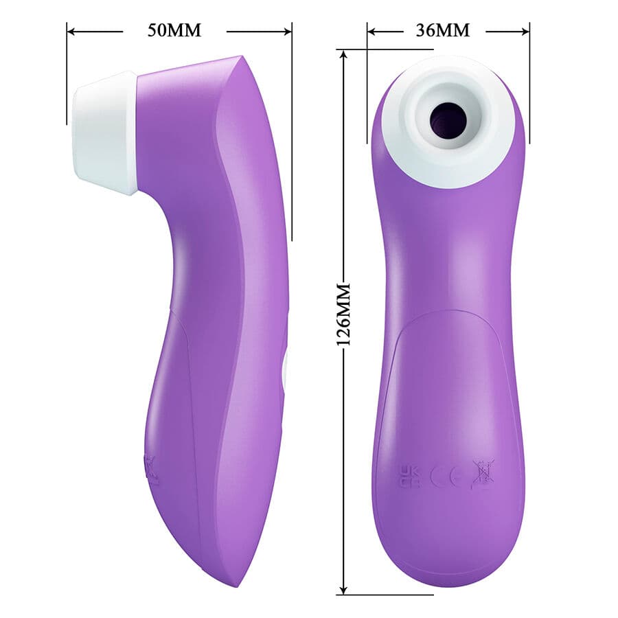 ROMANCE - CLITORAL SUCTION TOOL WITH PULSATION TECHNOLOGY PURPLE thumb 10