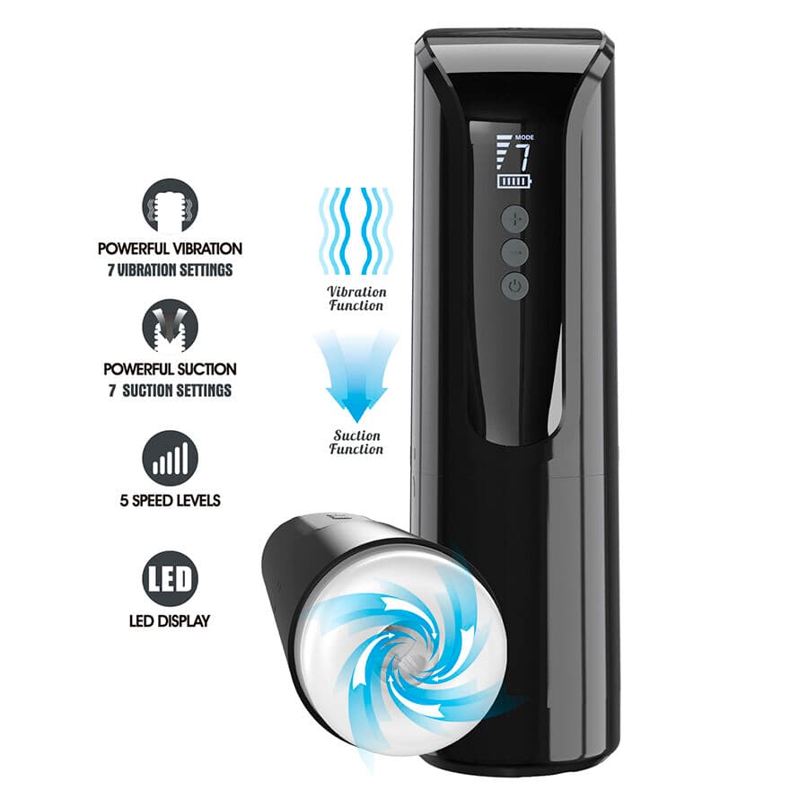 PRETTY LOVE - LARISSA VIBRATING SUCTION MASTURBATOR thumb 2