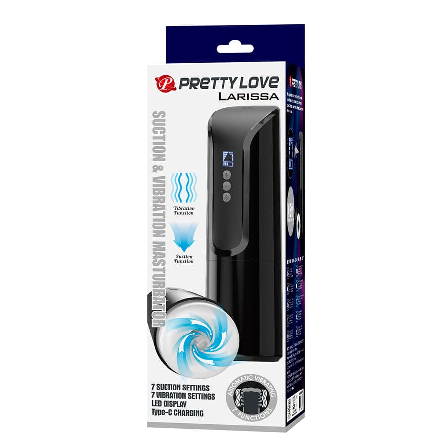 PRETTY LOVE - LARISSA VIBRATING SUCTION MASTURBATOR thumb 12