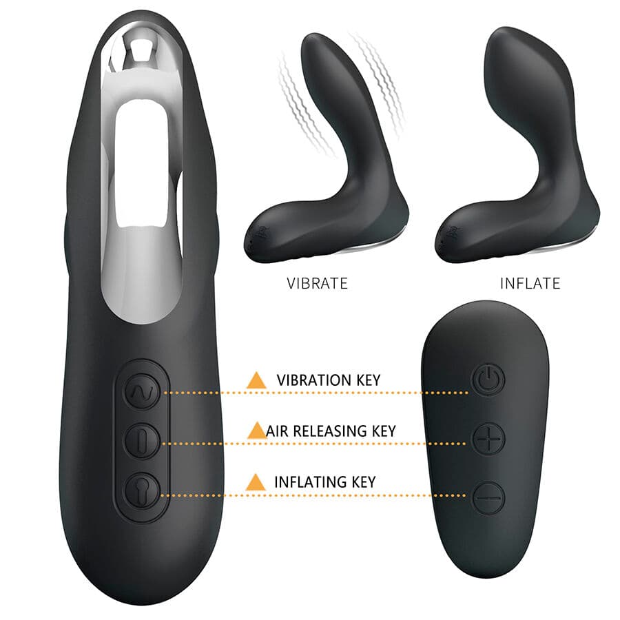 MR PLAY - PROSTATE MASSAGER WITH VIBRATION REMOTE CONTROL thumb 5