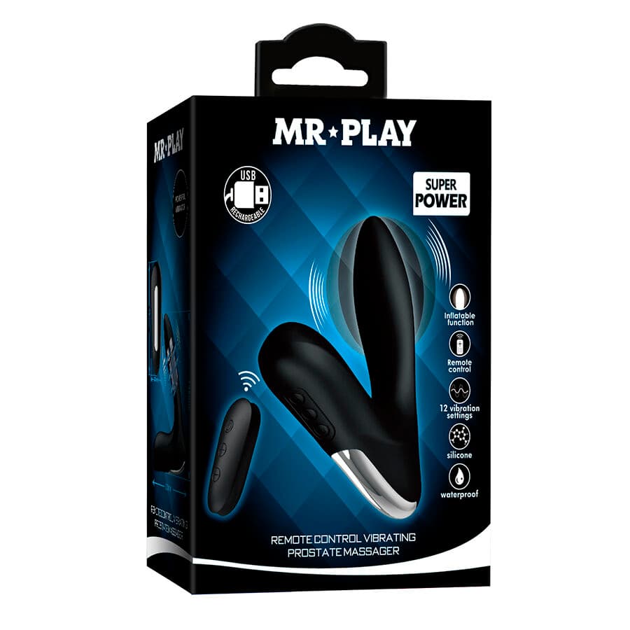 MR PLAY - PROSTATE MASSAGER WITH VIBRATION REMOTE CONTROL thumb 8