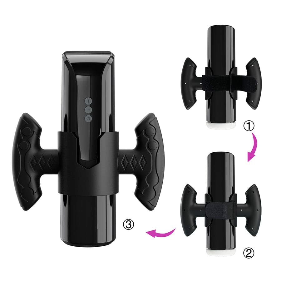 PRETTY LOVE - LARISSA SUCTION MASTURBATOR WITH VIBRATION + SUPPORT thumb 6