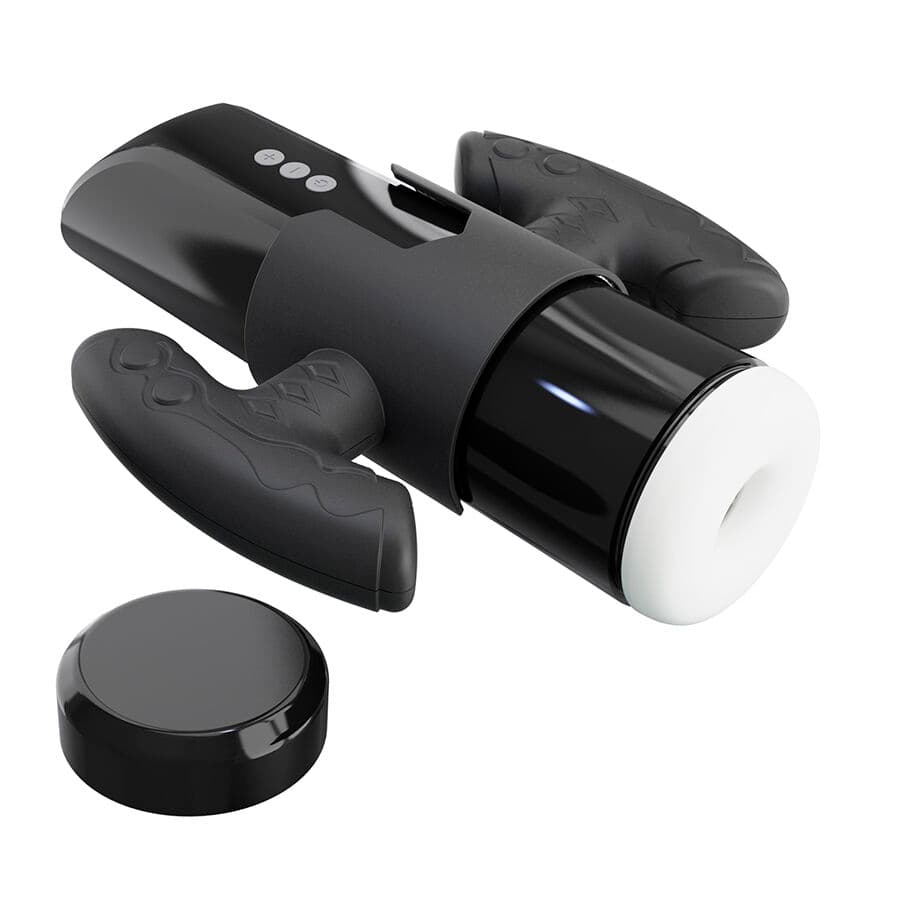 PRETTY LOVE - LARISSA SUCTION MASTURBATOR WITH VIBRATION + SUPPORT thumb 9
