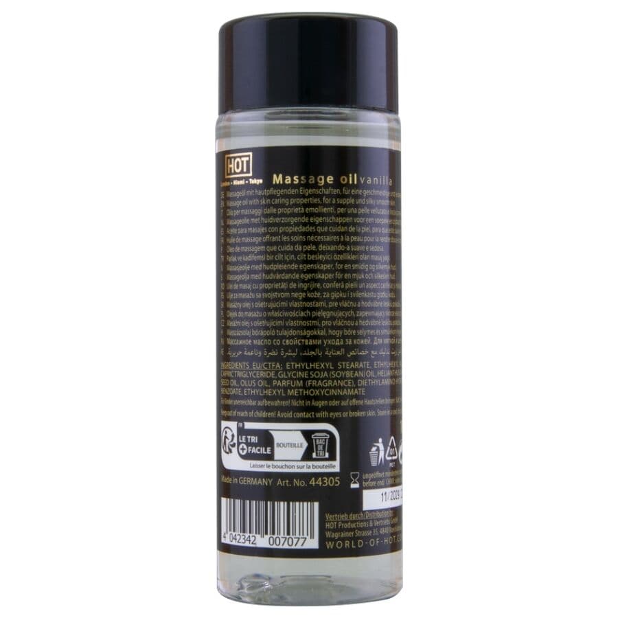 HOT - MASSAGE OIL VANILLA 100 ML thumb 2