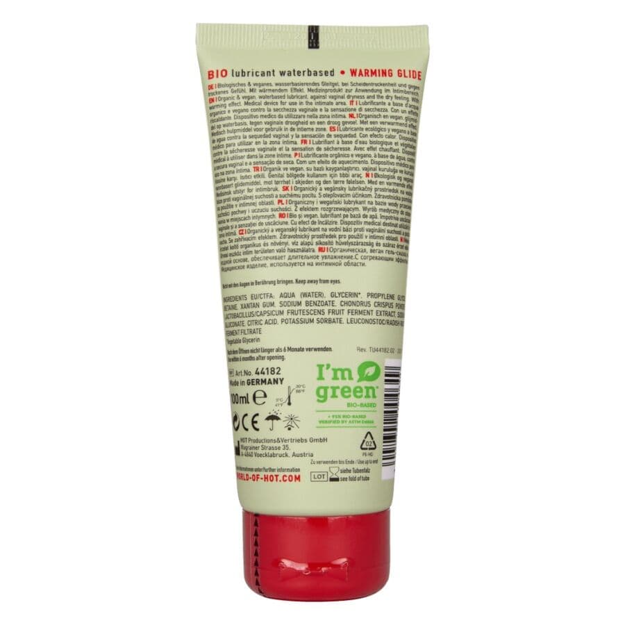 HOT - BIO LUBRICANT WATERBASED WARMING 100 ML thumb 2
