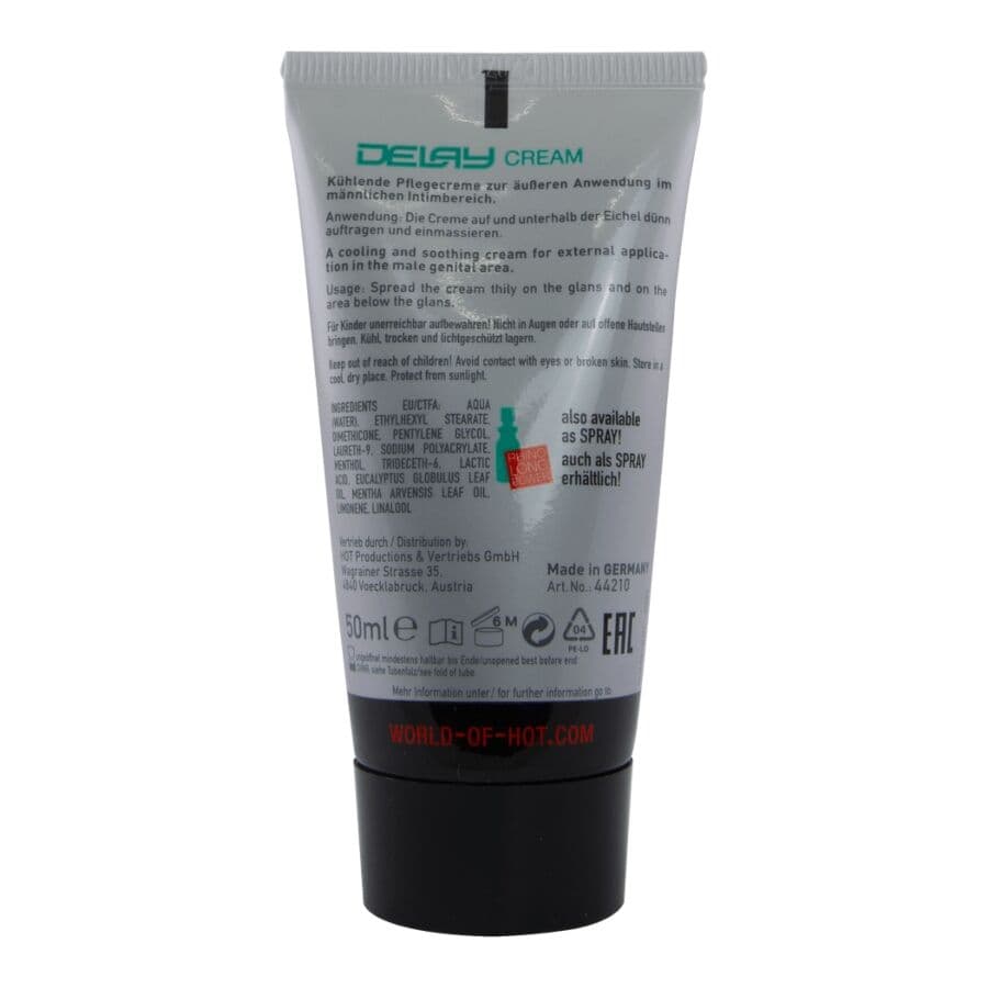 HOT - DELAY CREAM 50 ML thumb 3