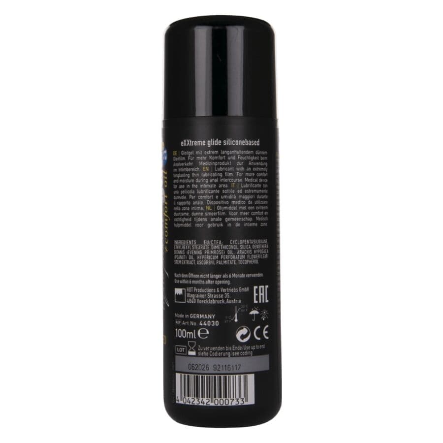 HOT - EXXTREME GLIDE SILICONEBASED LUBRICANT + COMFORT OIL A+ 100 ML thumb 3