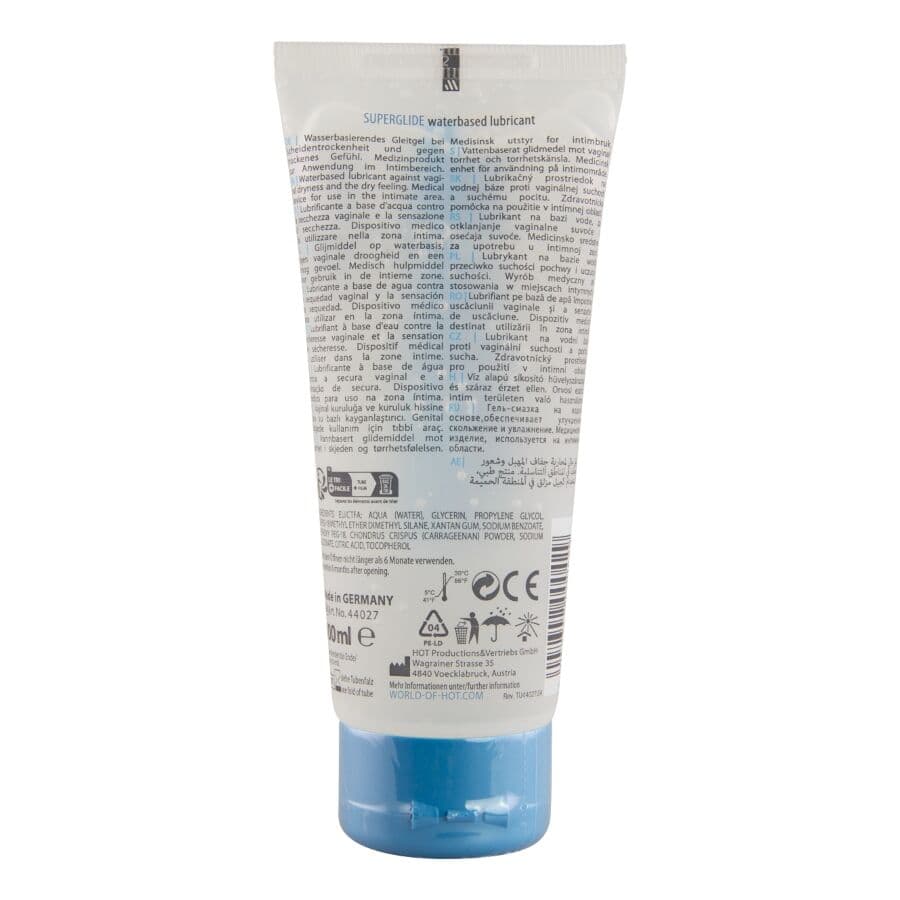 HOT - SUPERGLIDE LIQUID PLEASURE WATERBASED LUBRICANT 100 ML thumb 2