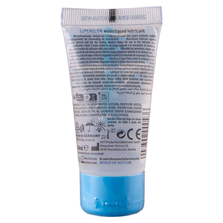 HOT - SUPERGLIDE LIQUID PLEASURE WATERBASED LUBRICANT 30 ML thumb 2