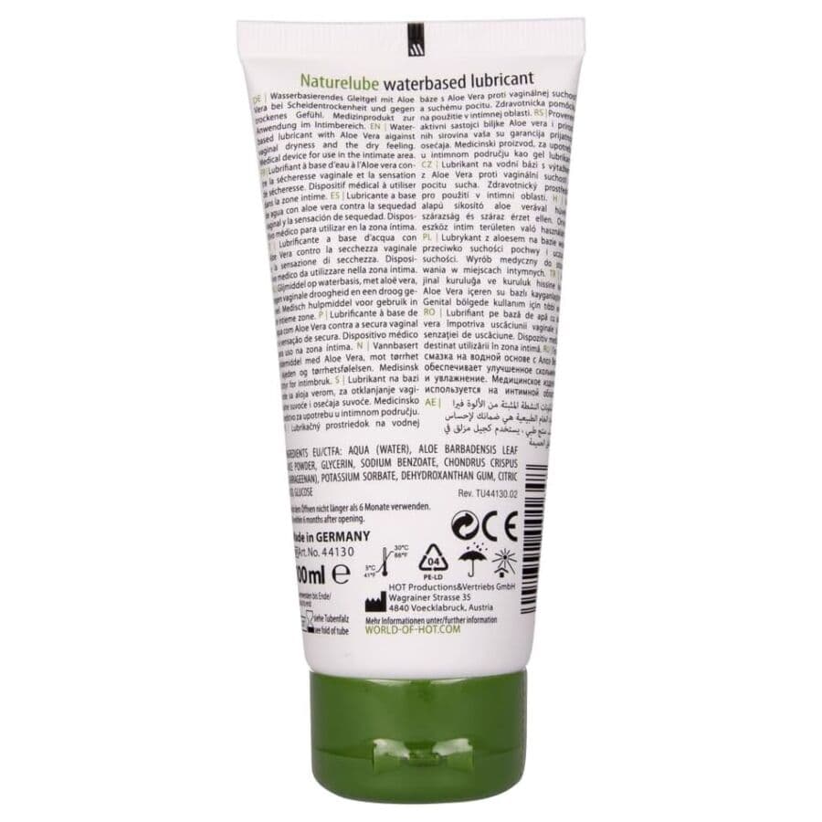 HOT - NATURE LUBE WATERBASED ALOE VERA 100 ML thumb 2