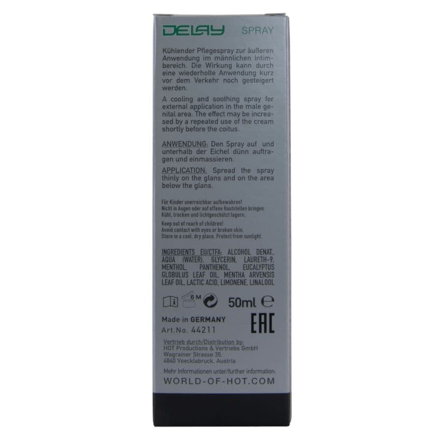 HOT - DELAY SPRAY 50 ML thumb 5