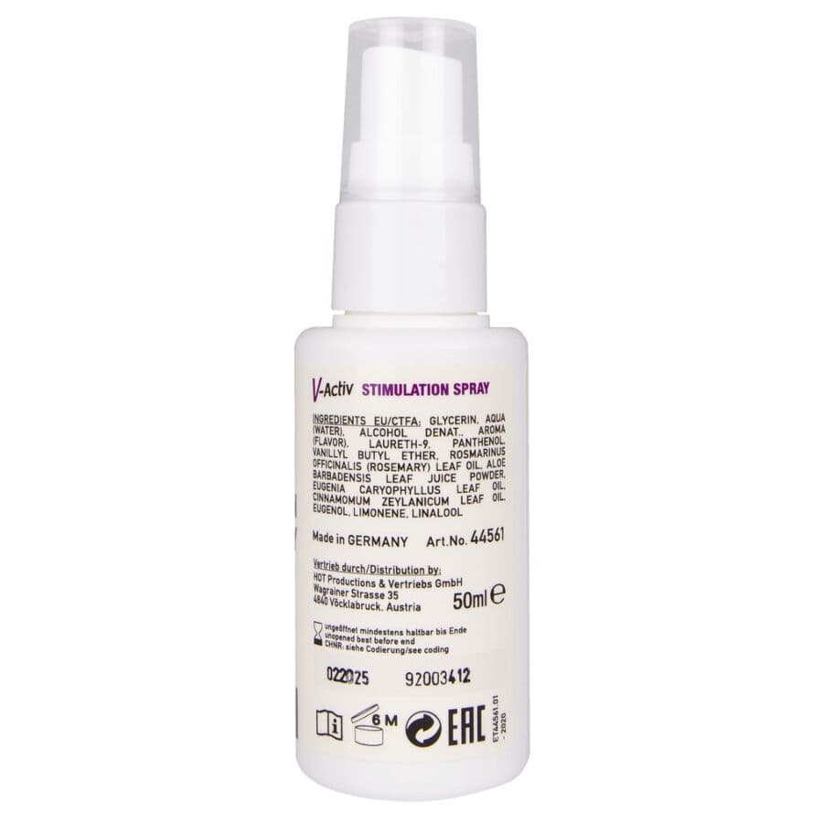 HOT - V-ACTIV STIMULATION SPRAY FOR WOMAN 50 ML thumb 3