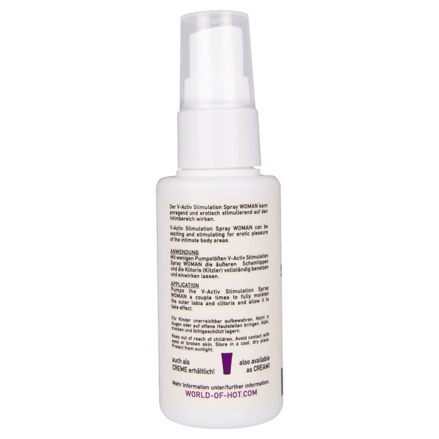 HOT - V-ACTIV STIMULATION SPRAY FOR WOMAN 50 ML thumb 4
