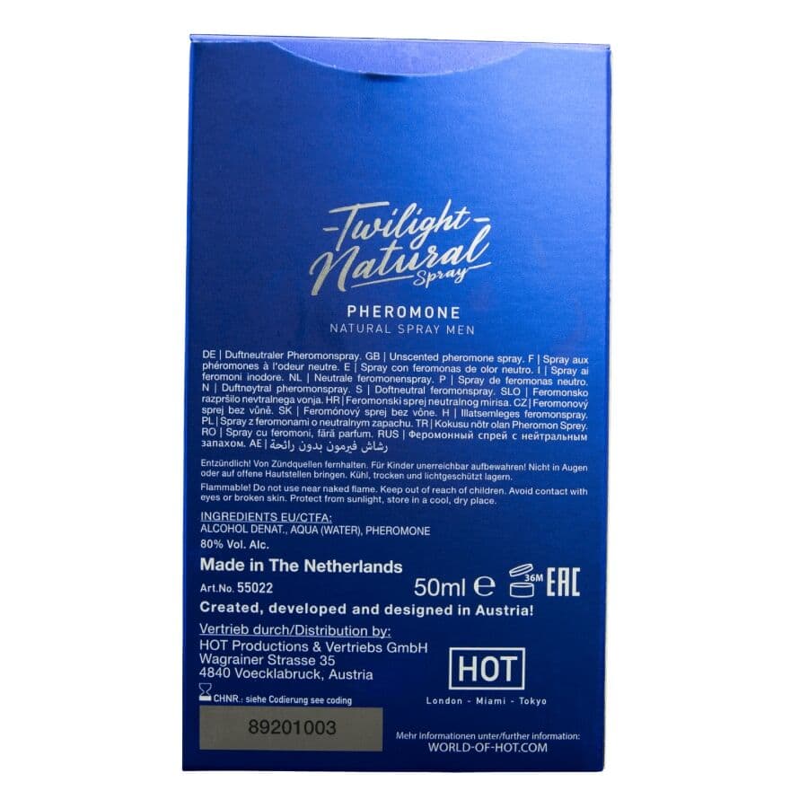 HOT - TWILIGHT PHEROMONE NATURAL SPRAY MEN 50 ML thumb 4