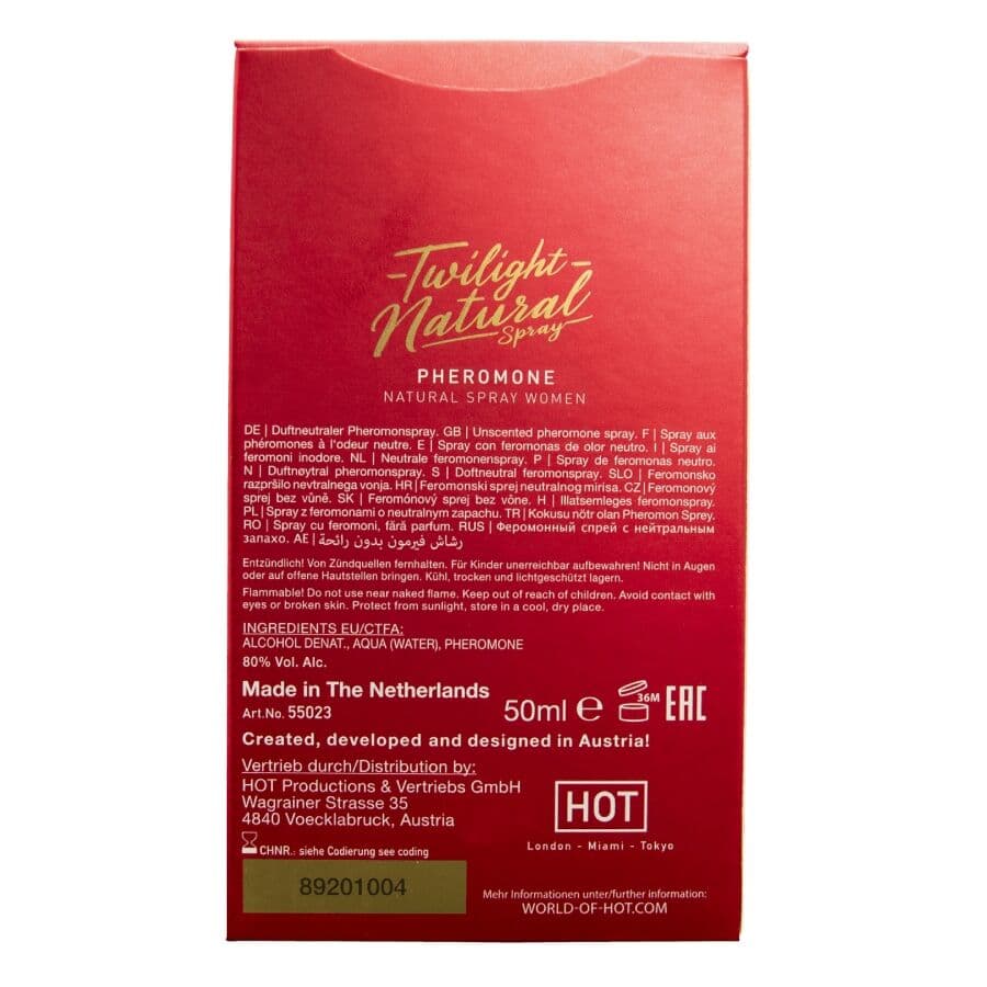 HOT - TWILIGHT PHEROMONE NATURAL WOMEN 50 ML thumb 4