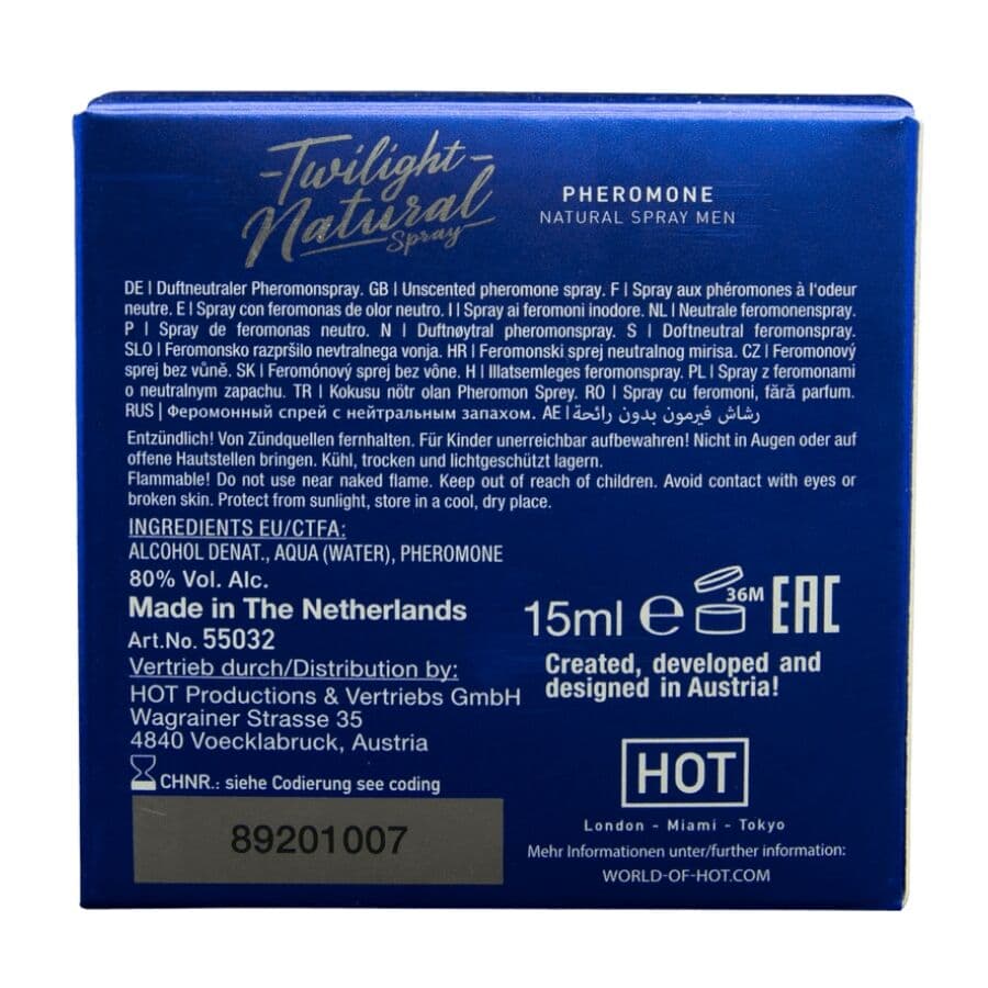HOT - TWILIGHT PHEROMONE NATURAL MEN 15 ML thumb 4