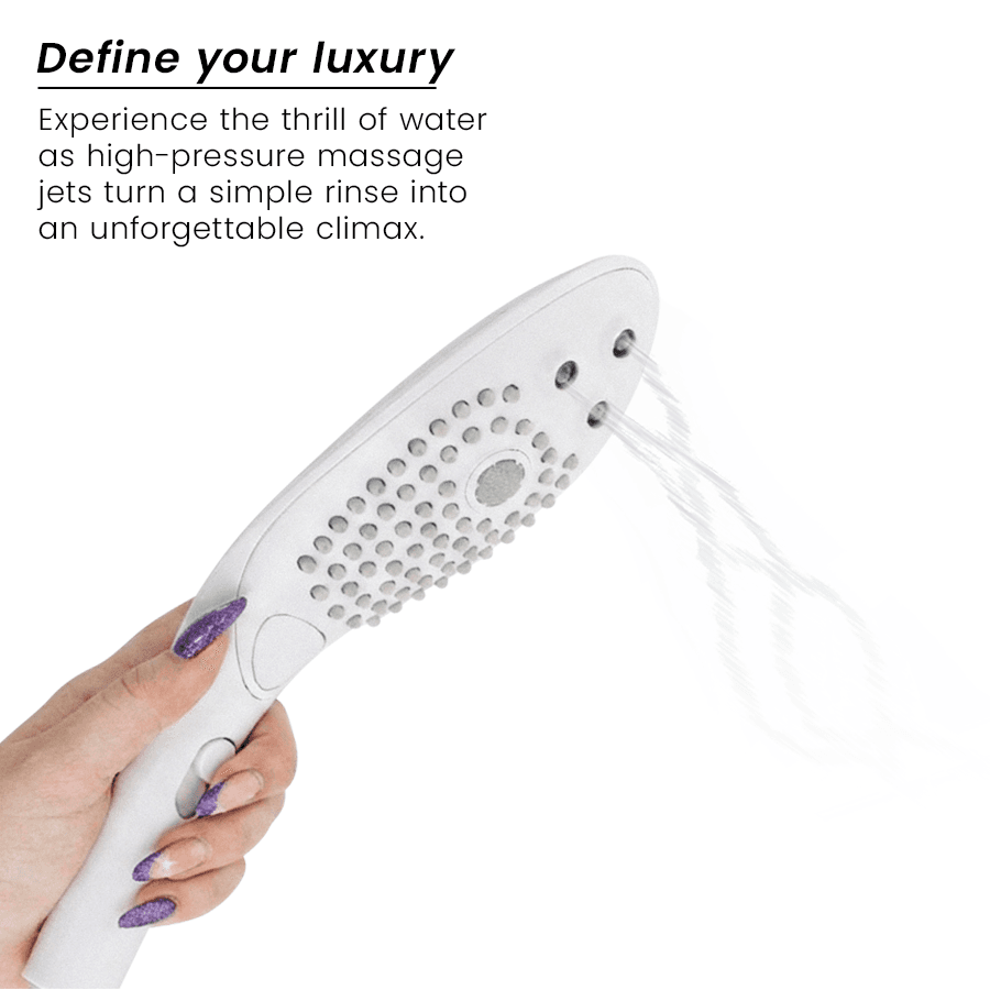 WOMANIZER - WAVE CLITORAL STIMULATING SHOWER HEAD WHITE thumb 3