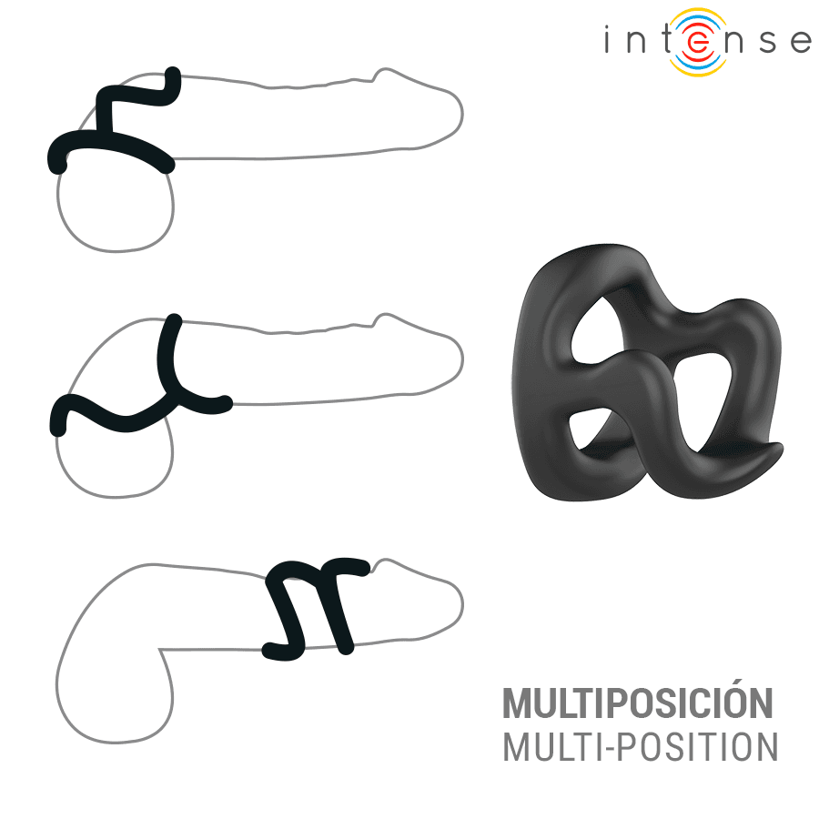 INTENSE - CHARLES ADJUSTABLE PENIS RING MODEL 11 thumb 3