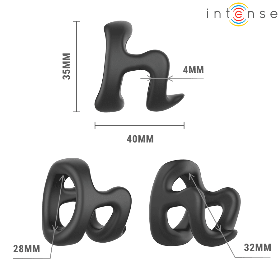 INTENSE - CHARLES ADJUSTABLE PENIS RING MODEL 11 thumb 5