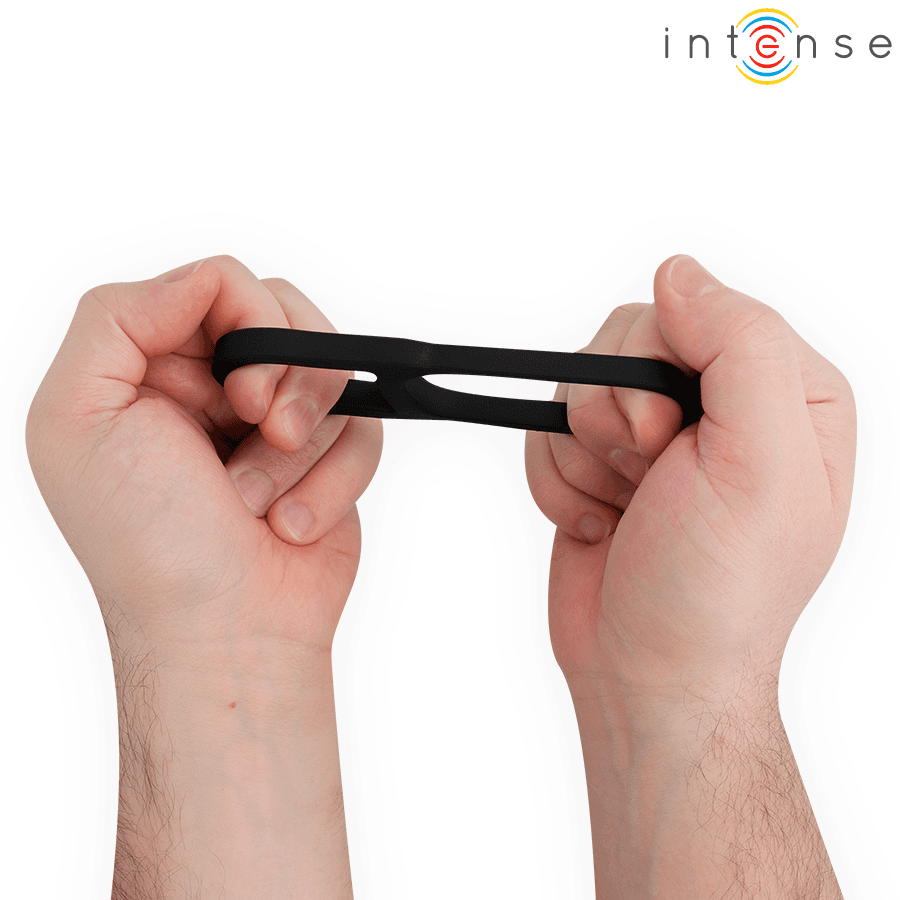 INTENSE - CONLETH ADJUSTABLE DOUBLE PENIS RING MODEL 3 thumb 4