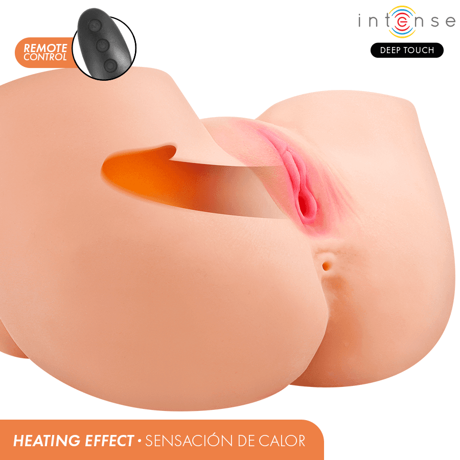 INTENSE DEEP TOUCH - GINGER VAGINAL MASTURBATOR WITH SUCTION, HEAT, VIBRATION AND VOICE EFFECTS WITH REMOTE CONTROL 5.3 KG thumb 7
