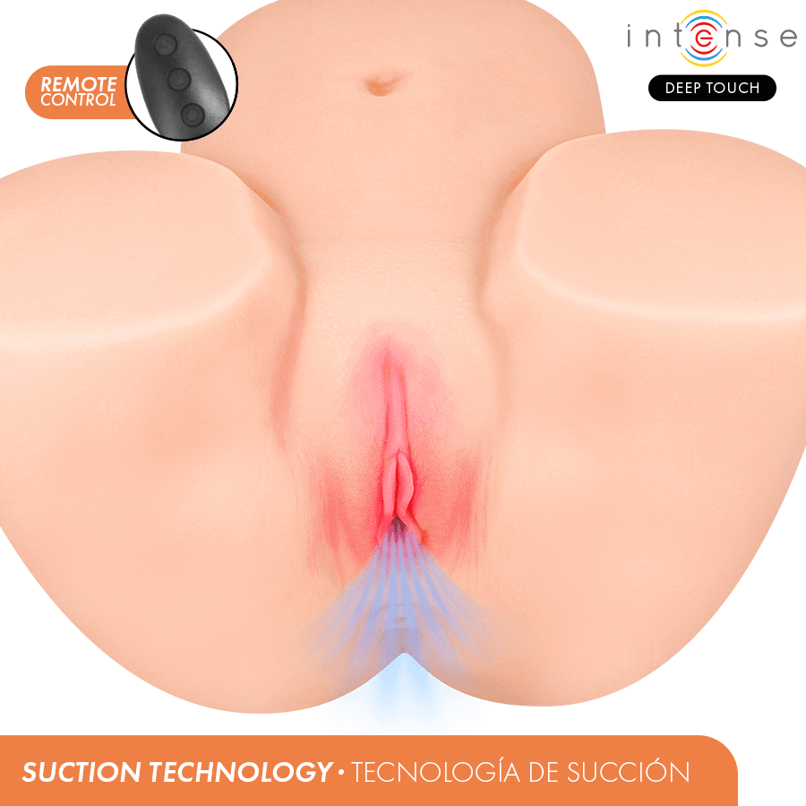 INTENSE DEEP TOUCH - GINGER VAGINAL MASTURBATOR WITH SUCTION, HEAT, VIBRATION AND VOICE EFFECTS WITH REMOTE CONTROL 5.3 KG thumb 2