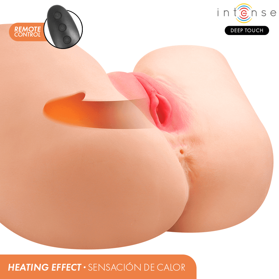 INTENSE DEEP TOUCH - JULIA VAGINAL MASTURBATOR WITH SUCTION, HEAT, VIBRATION AND VOICE EFFECTS WITH REMOTE CONTROL 9 KG thumb 4