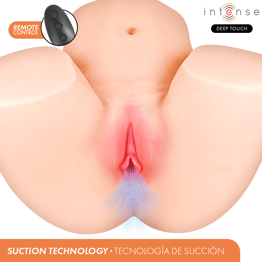 INTENSE DEEP TOUCH - JULIA VAGINAL MASTURBATOR WITH SUCTION, HEAT, VIBRATION AND VOICE EFFECTS WITH REMOTE CONTROL 9 KG thumb 2