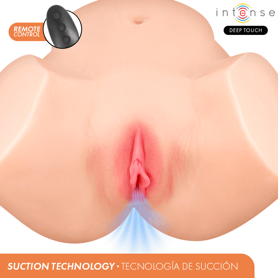 INTENSE DEEP TOUCH - NICOLE VAGINAL MASTURBATOR WITH SUCTION, HEAT, VIBRATION AND VOICE EFFECTS WITH REMOTE CONTROL 5.3 KG thumb 2