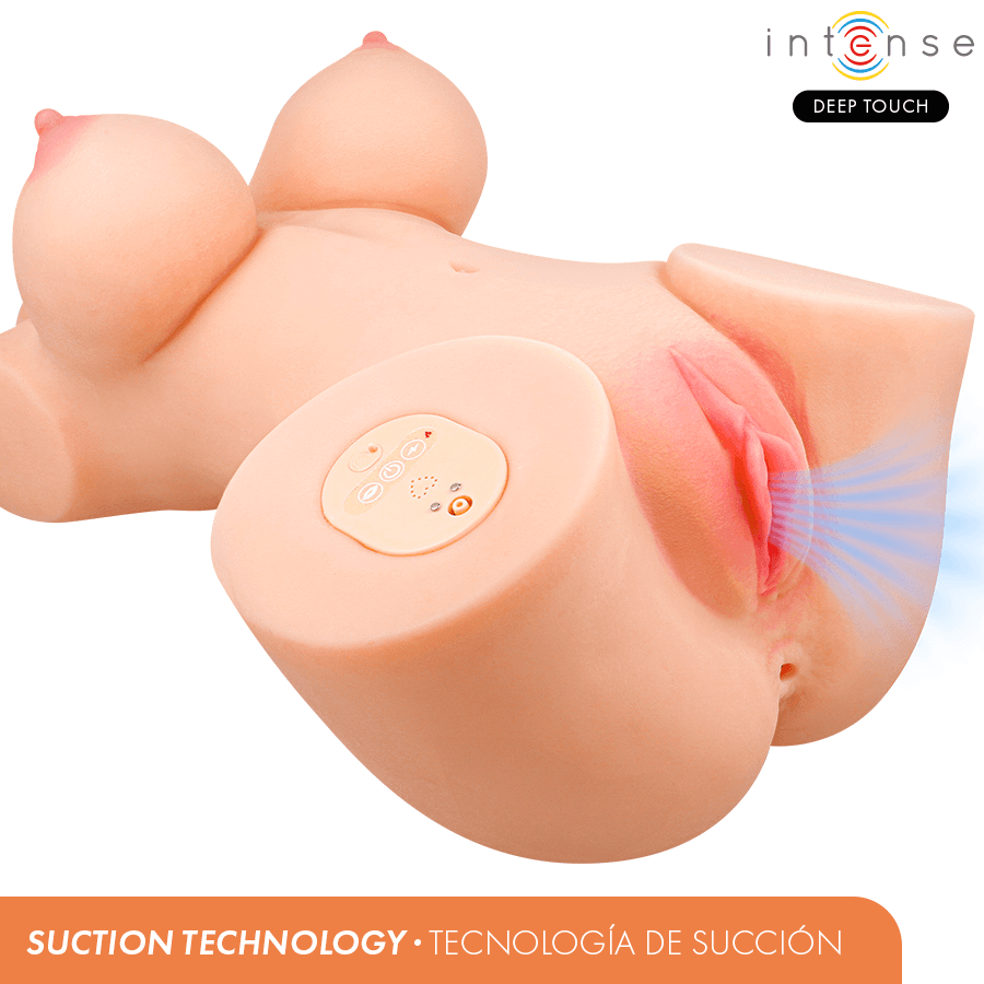 INTENSE DEEP TOUCH - VERO TORSO VAGINA WITH SUCTION, HEAT, VIBRATION AND VOICE EFFECTS WITH REMOTE CONTROL 5.5 KG thumb 2