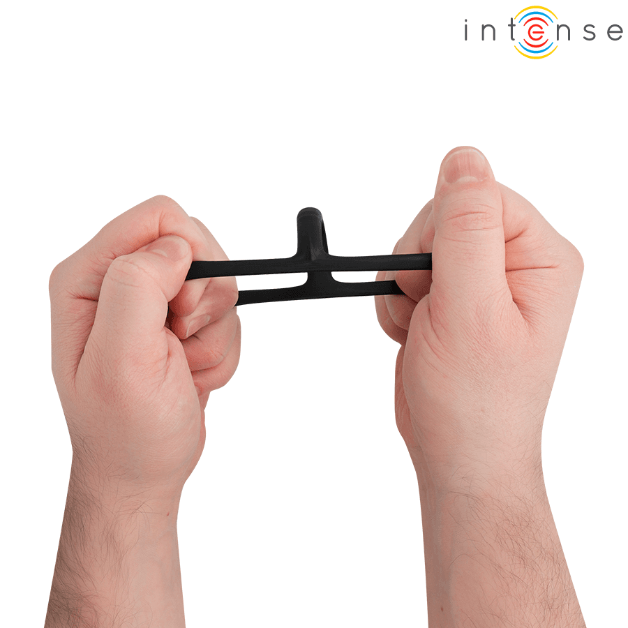 INTENSE - JOHN ADJUSTABLE TRIPLE PENIS RING MODEL 4 thumb 4