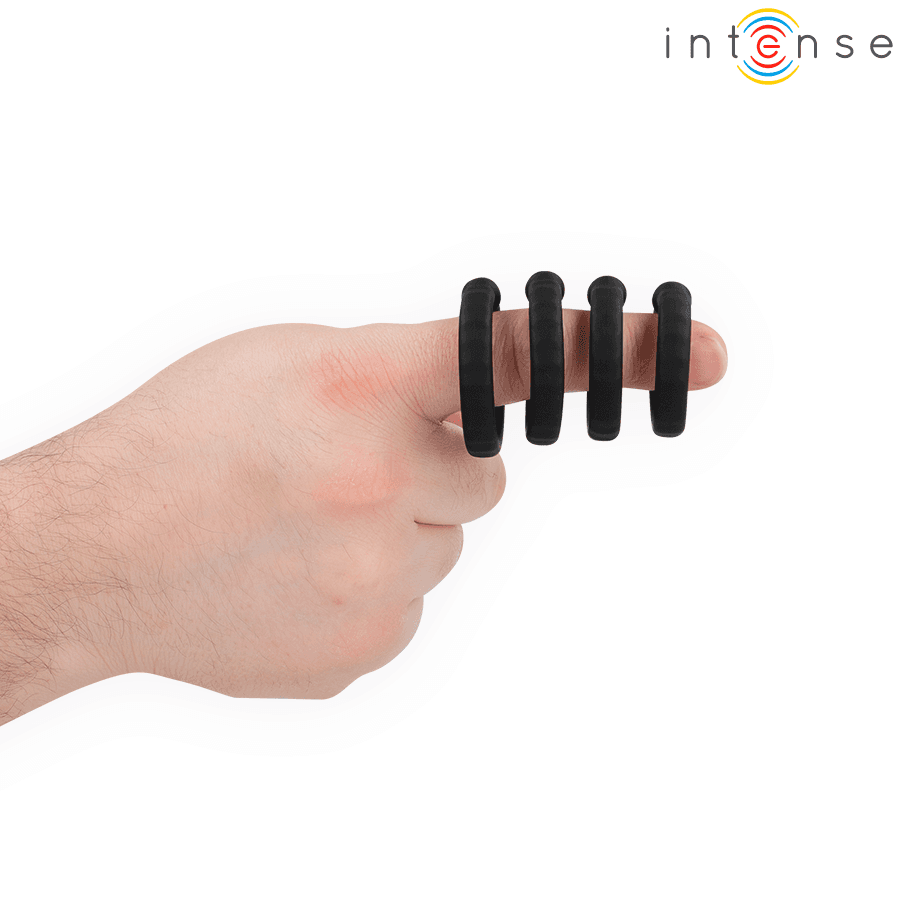 INTENSE - MICHIEL SET OF 4 PENIS RINGS MODEL 10 thumb 2
