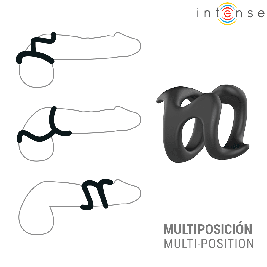 INTENSE - NIKOLAJ ADJUSTABLE PENIS RING MODEL 8 thumb 3