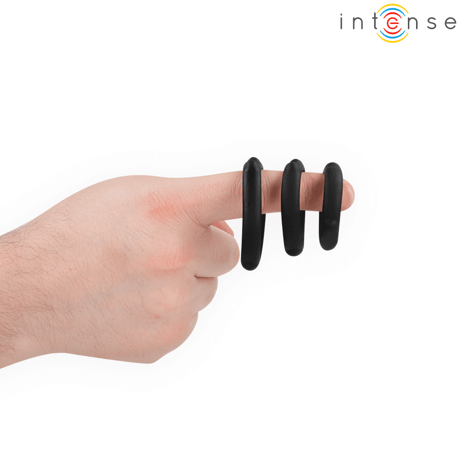 INTENSE - PETER SET OF 3 PENIS RINGS MODEL 9 thumb 2
