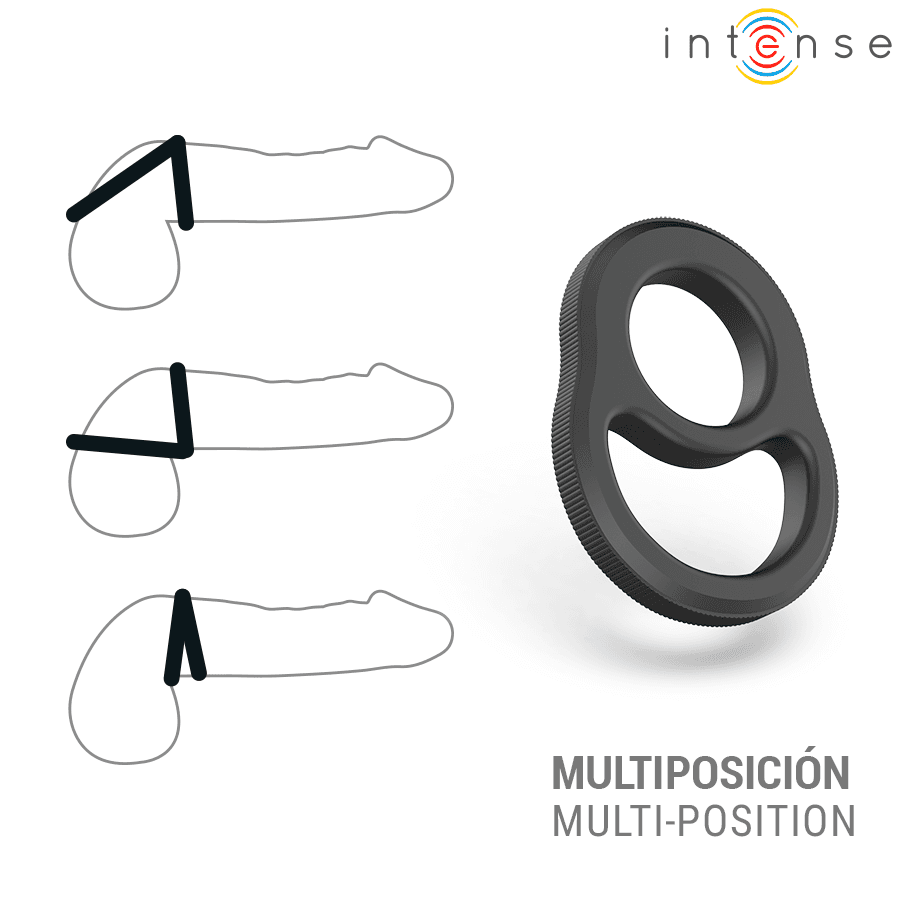 INTENSE - RICHARD DOUBLE PENIS RING MODEL 1 thumb 3