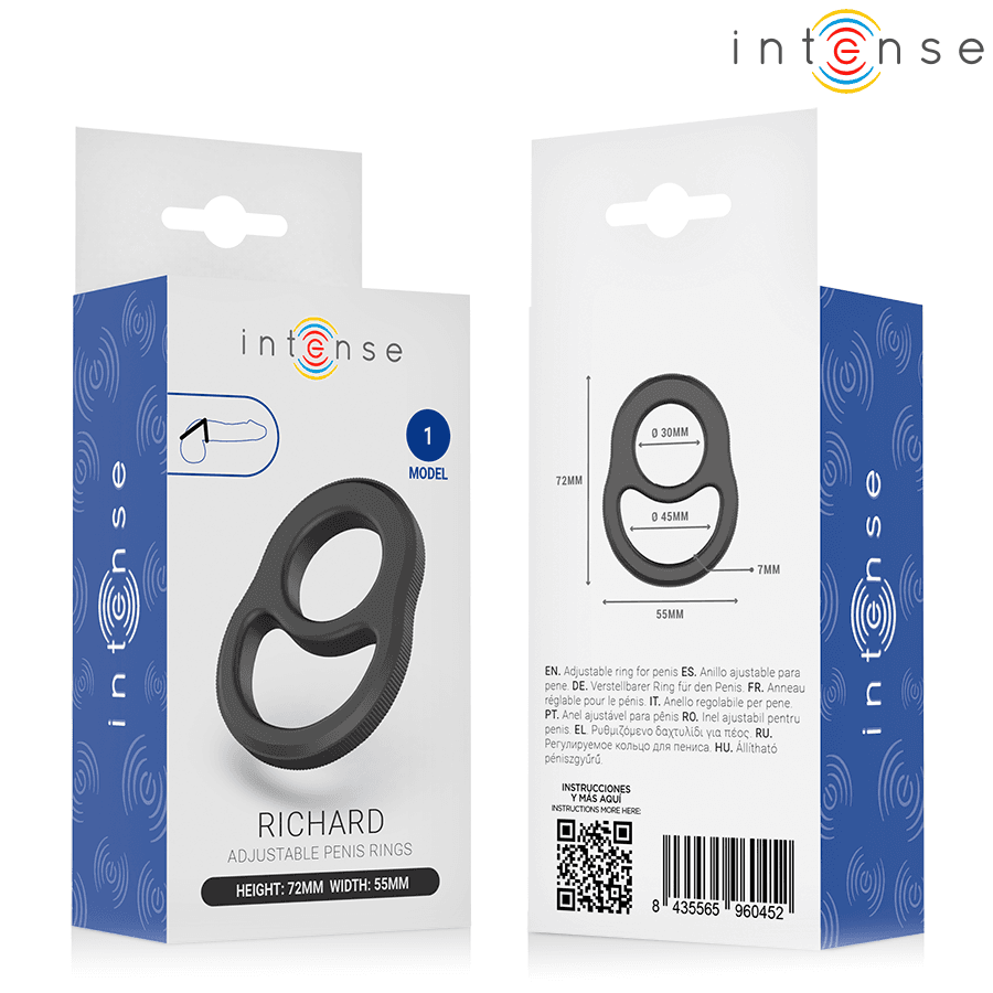 INTENSE - RICHARD DOUBLE PENIS RING MODEL 1 thumb 5